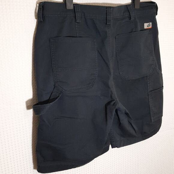 Duluth Trading Co 40 Grit 14 Shorts Women’s Navy Blue Cotton Blend Stretch - Picture 5 of 7